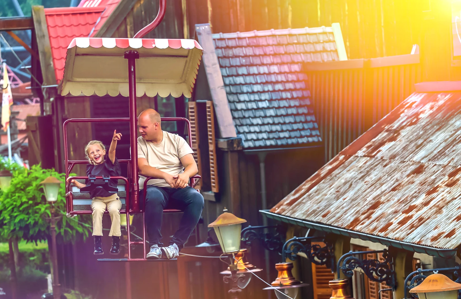 Cable car light leaks