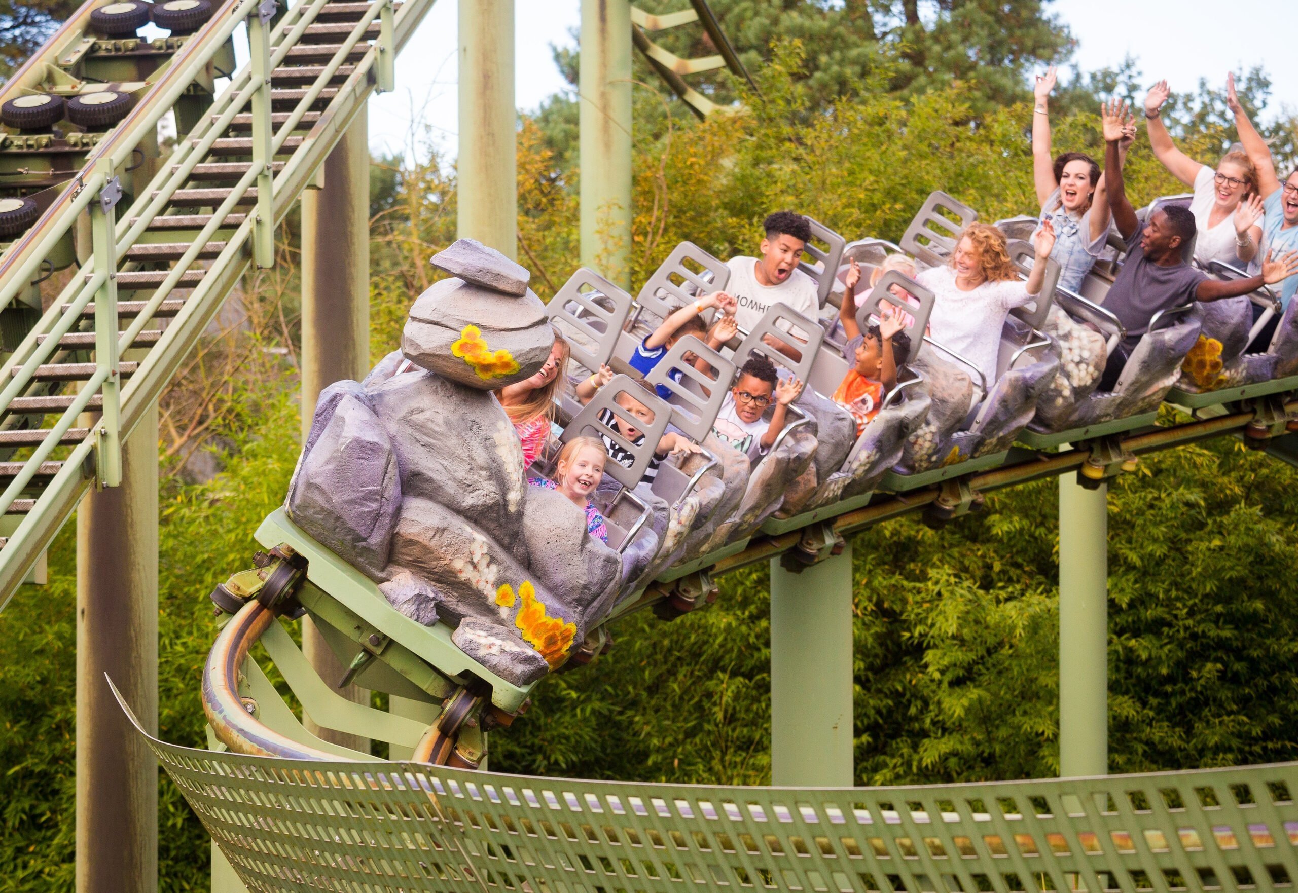 Foto donderstenen attractie