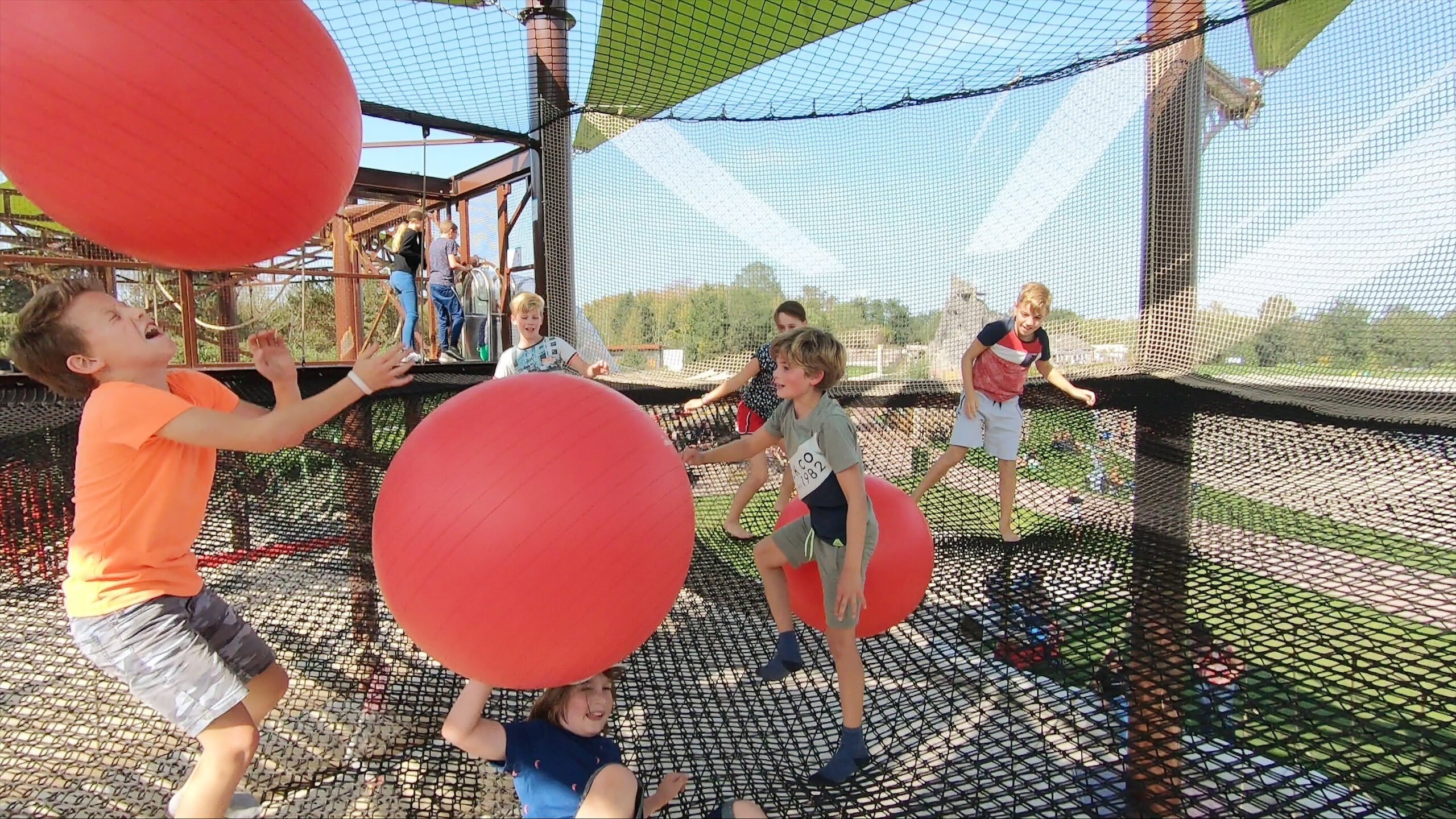 Kindvriendelijke speeltuin