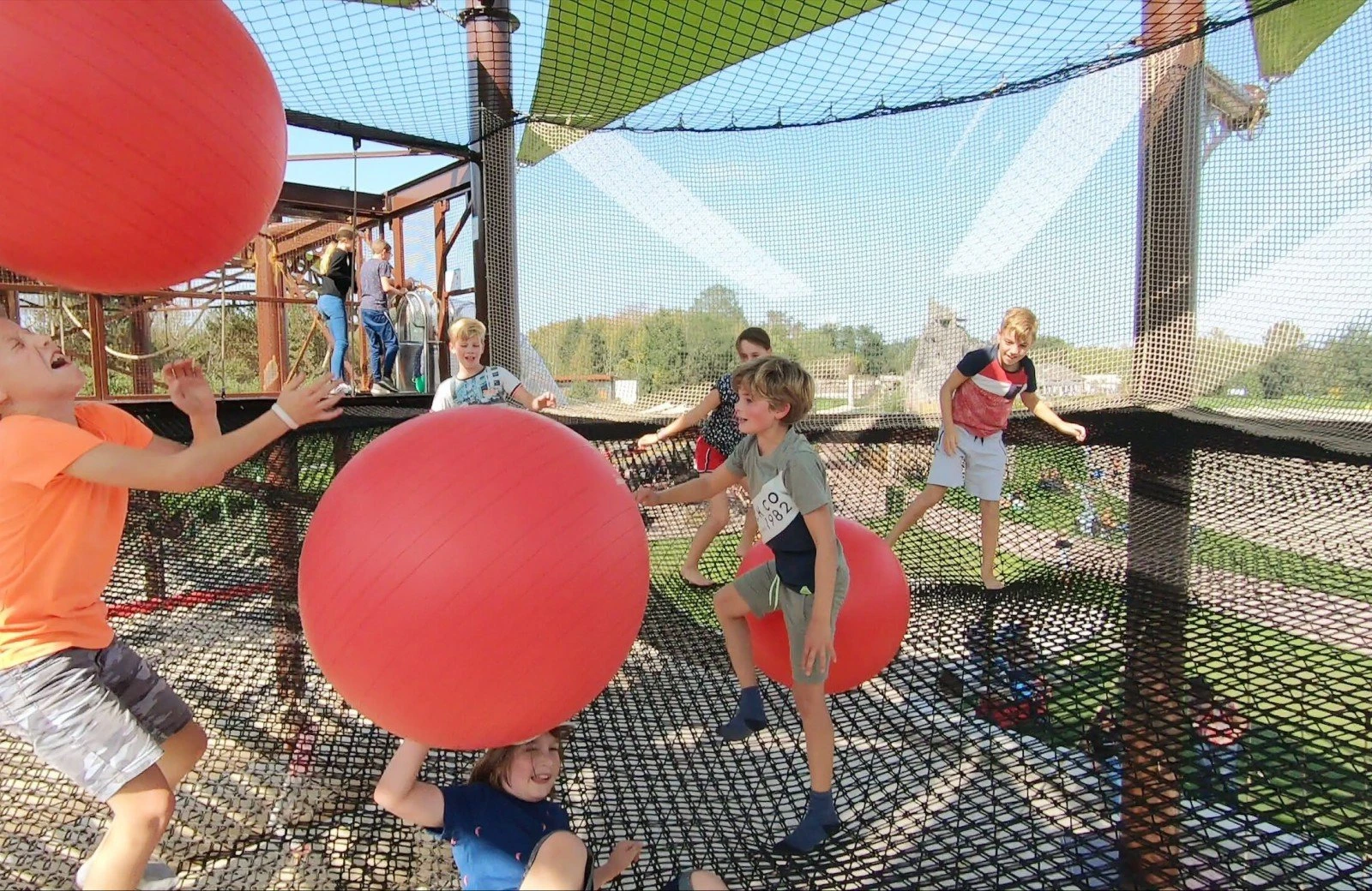 Kindvriendelijke speeltuin