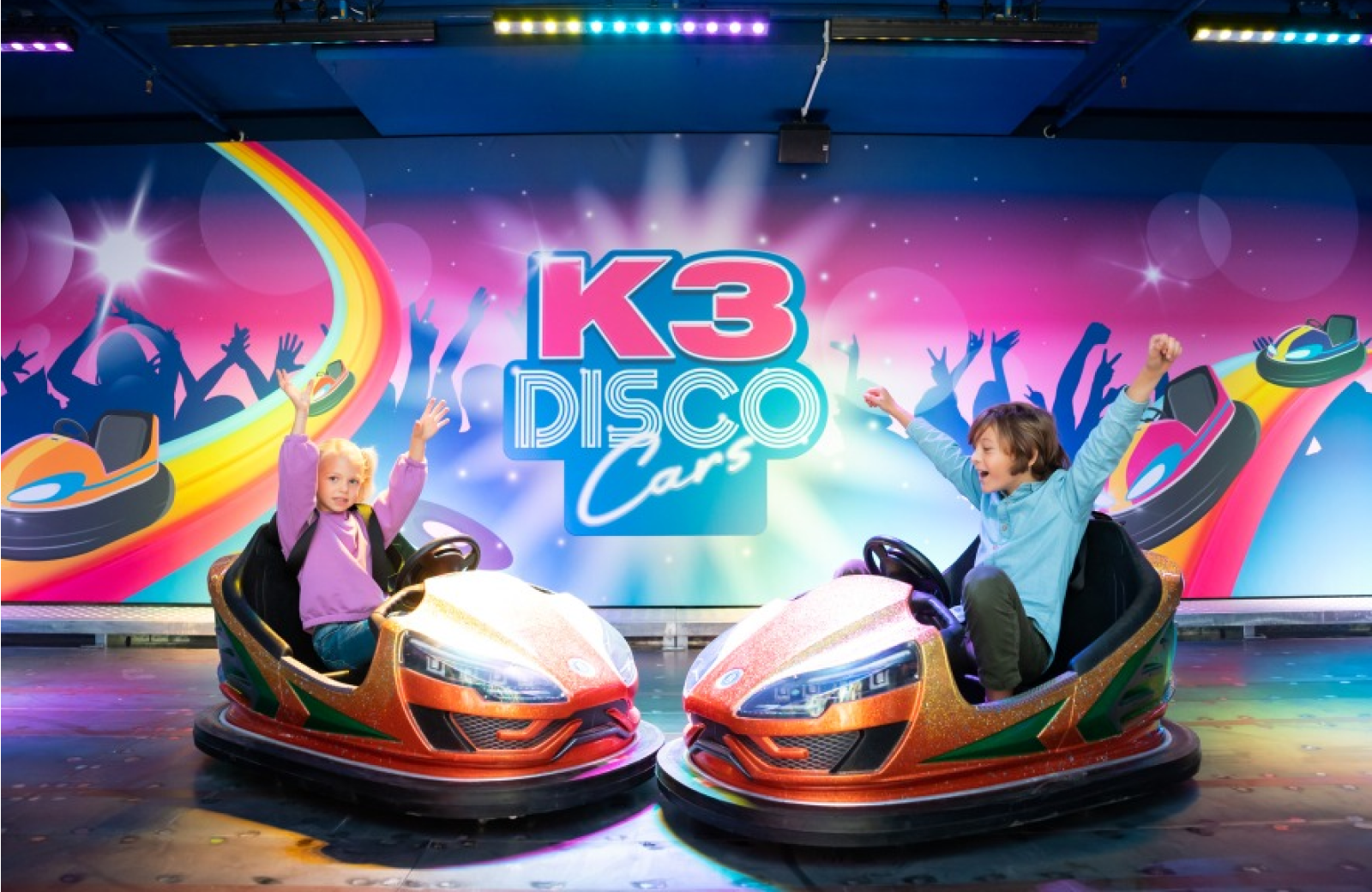 Plopsa station antwerpk3 disco cars