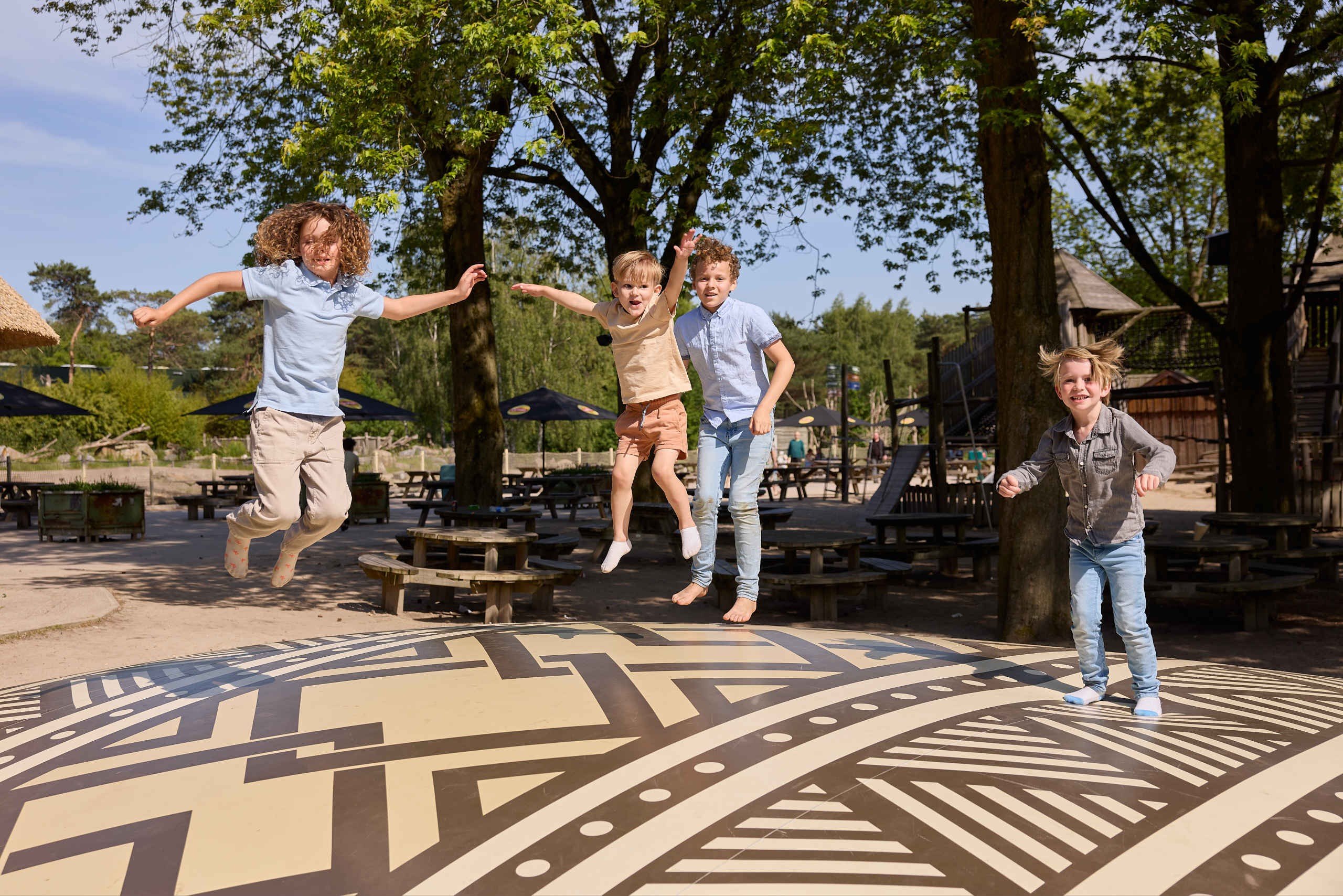 Safaripark beekse bergen springkussen